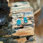 Genuine Ko Ko Turquoise Earrings