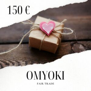 Carte cadeau bijoux équitables 150 €