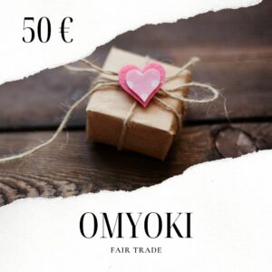 Fair trade jewelry gift card 50 €