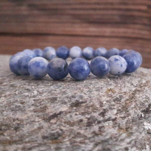 Sea blue sodalite bracelet - Omyoki