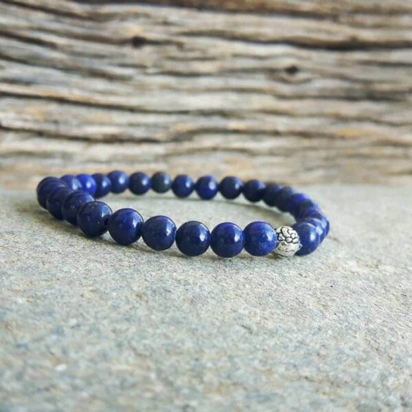 Lapis lazuli mala náramek