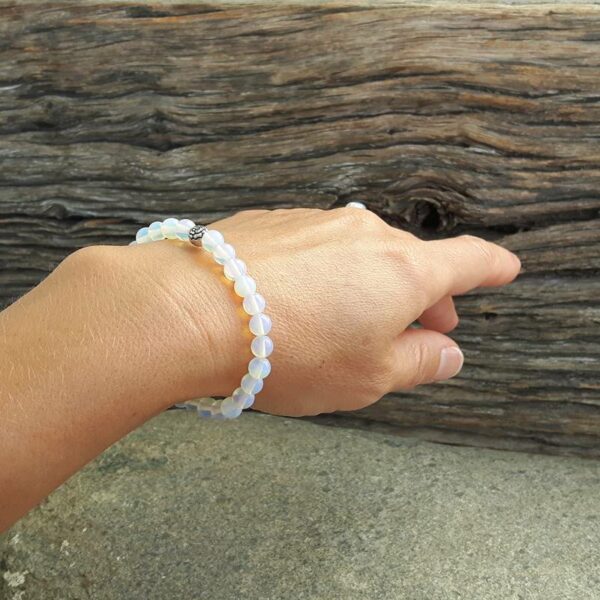 Mala moonstone bracelet