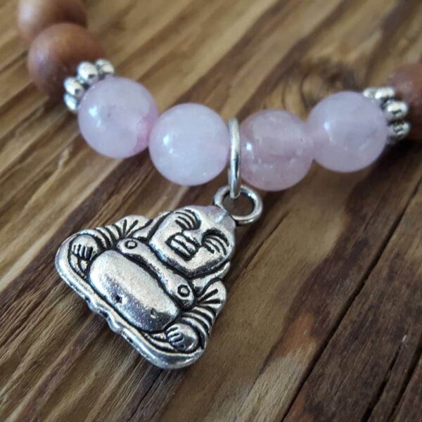 Bracelet zen, pendentif Bouddha - Omyoki