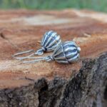 Boucles d'oreilles argent Boutons de Fleur