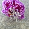 Pendentif fleur de lotus en argent