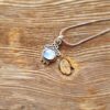 Pendentif pierre de lune