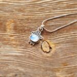 Pendentif pierre de lune