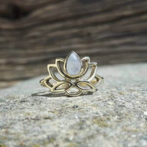 Lotus flower ring