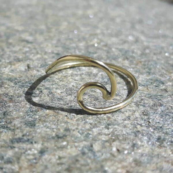 Bague vague or