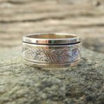 Bague anneau argent ZEN