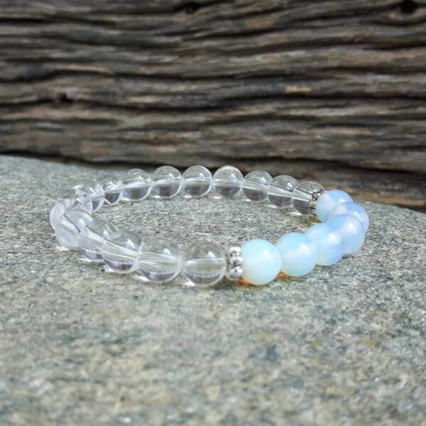 Purity moonstone bracelet