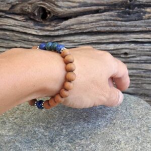 Bracelet lapis lazuli AFGHAN