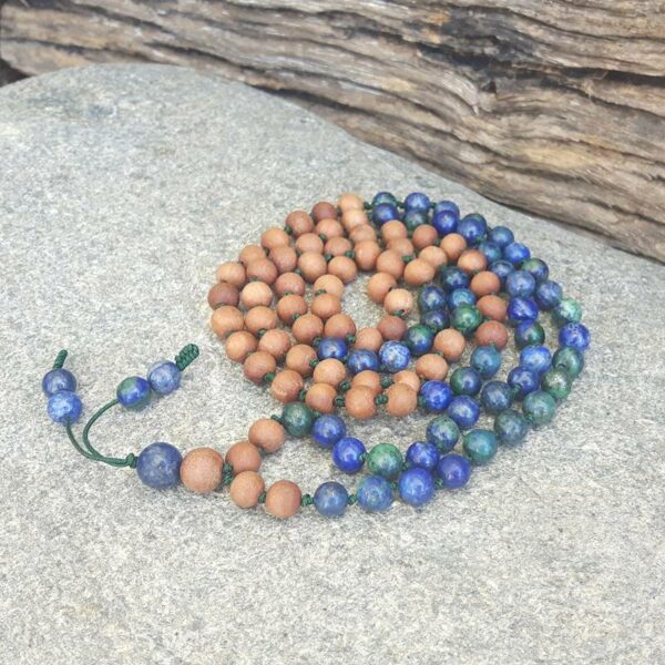 Lapis lazuli mala ketting Aromatherapie