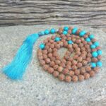 Mala turquoise Gaia