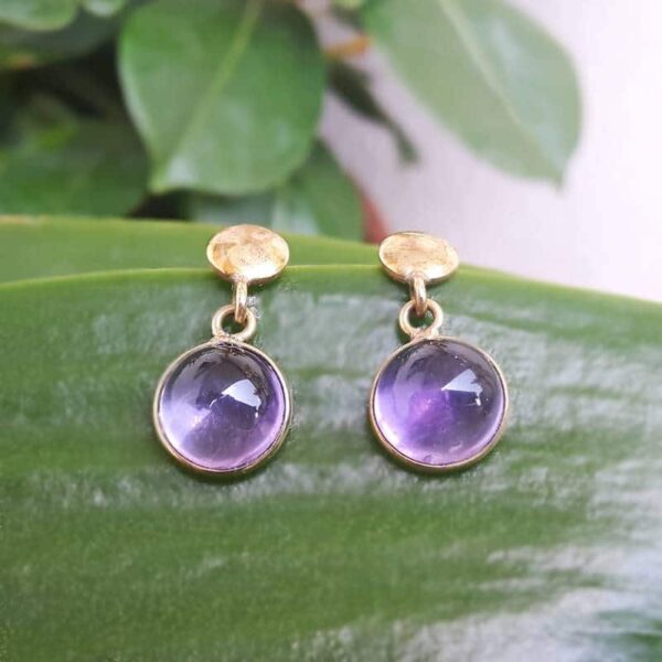 ELA amethyst earrings