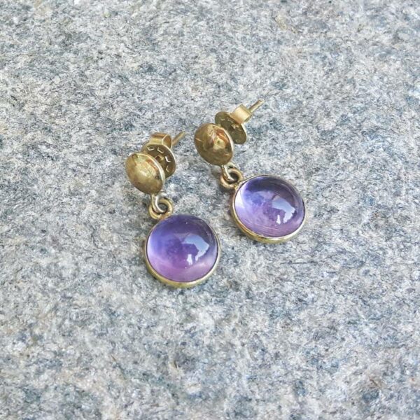 ELA amethyst earrings