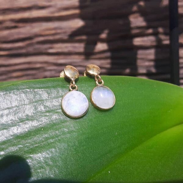 ELA moonstone earrings