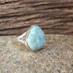 Bague larimar TORTUE