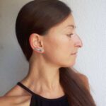 Boucles d'oreilles dorées turquoise