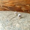 Boucles d'oreilles traversantes FLEUR