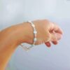 Bracelet en larimar argent