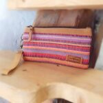 Sac-pochette équitable GOSAÏ rose