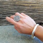 Bague indienne en argent
