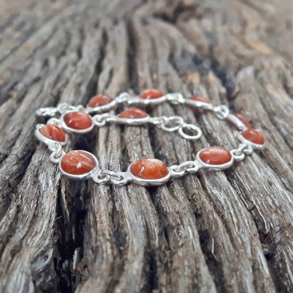 Bracciale Sunstone in argento