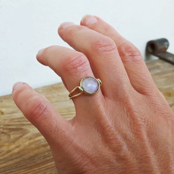 Fine goldtone ring MARIE-ANTOINETTE