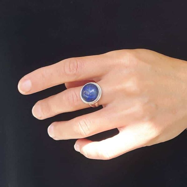 Bague lapis lazuli AMAYA
