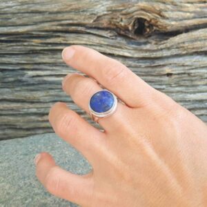 Bague lapis lazuli AMAYA