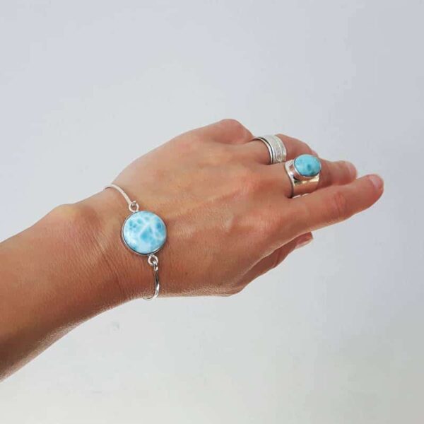 OCEAN larimar armband