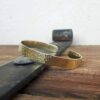 Bracelet jonc martelé fin LÔ