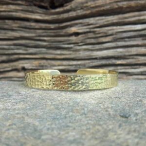 Bracelet hammered fine end LÔ