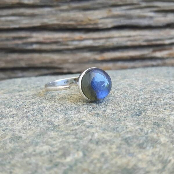 Bague labradorite ajustable PROTECTION