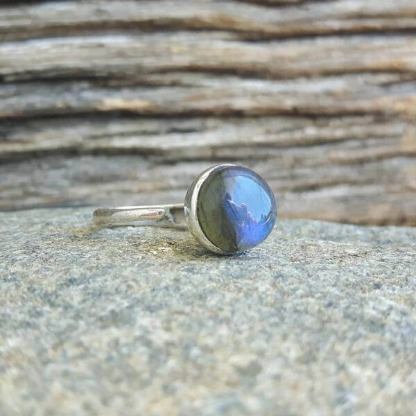 Bague labradorite ajustable PROTECTION