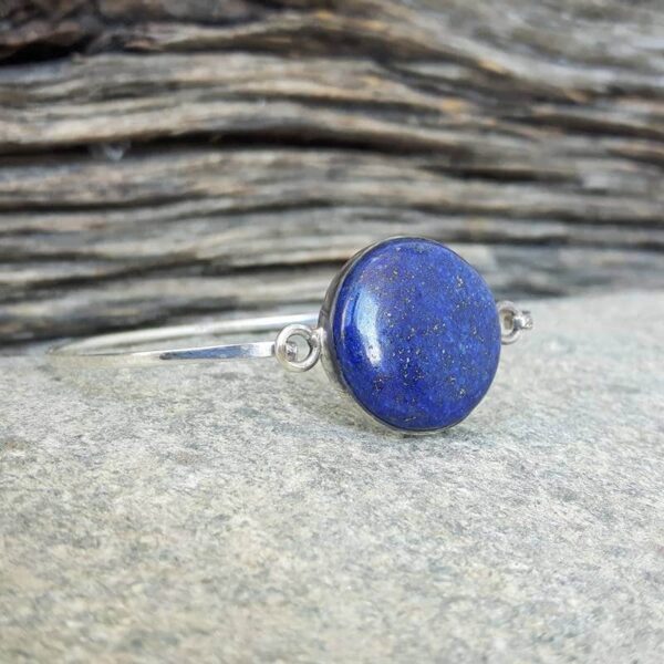 HARMONIE armband i silver lapis lazuli