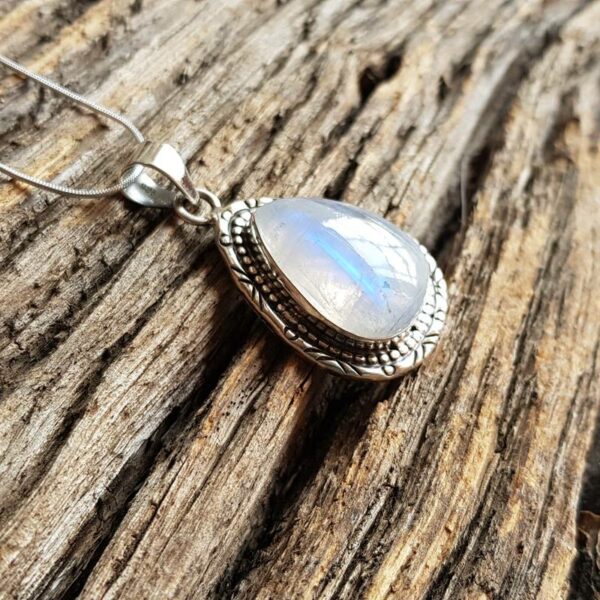 Moonstone Drop Pendant