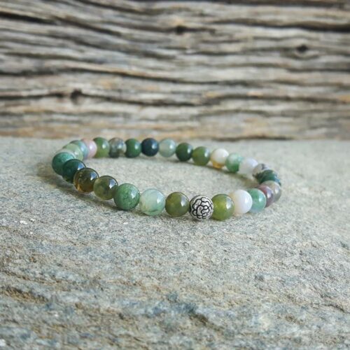 Bracelet en jaspe ÉQUILIBRE