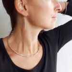 Tour de cou rigide argent ETNIK