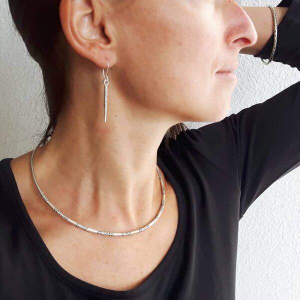 ETNIK silver rigid choker