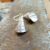 BOUCLES D'OREILLES SNAP ARGENT GRAVÉ STRASS ROND - Unisexe, Fermoir à Pression, Neuf Avec étiquettes