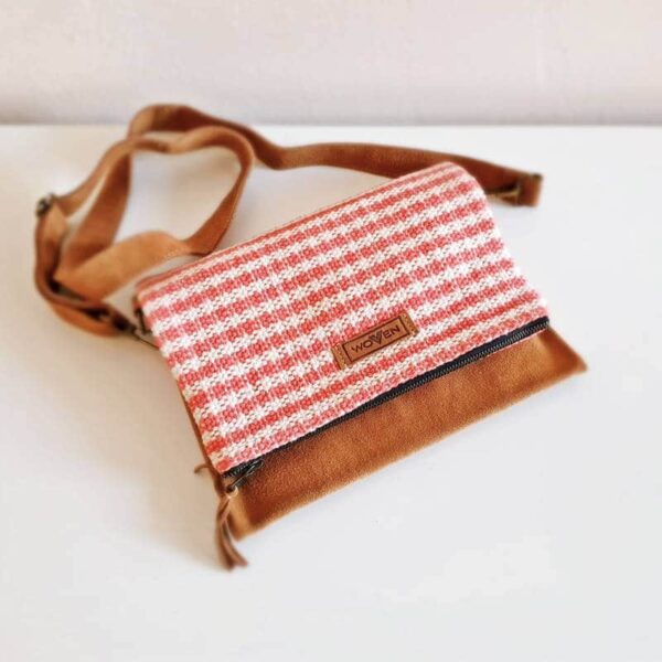 Orange MANI fair shoulder bag