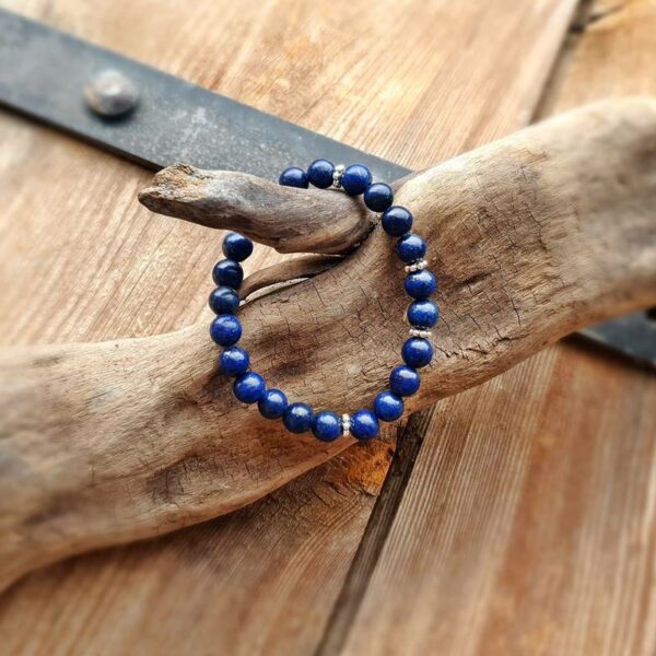 Lapis lazuli armbånd