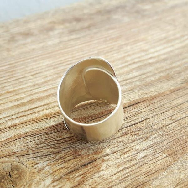 Anillo martillado ajustable FEUILLET