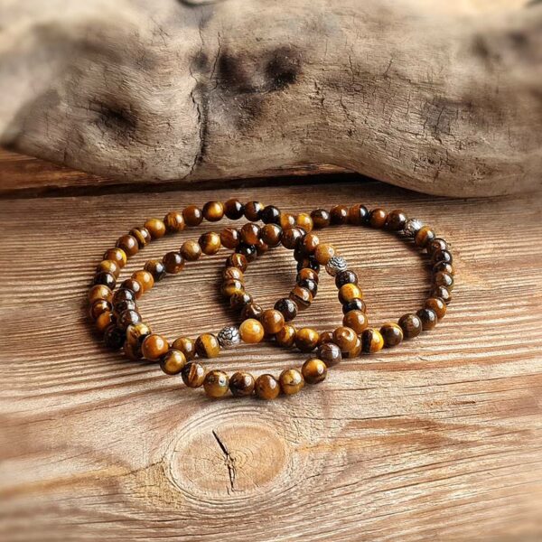 Tiger Eye Mala Armband