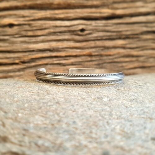 Bracelet ethnique en argent