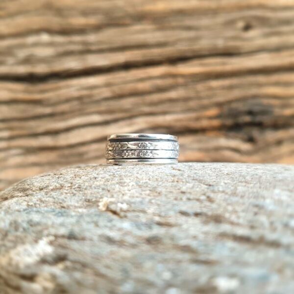 KARMA silvermeditationsring