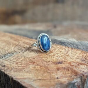 Bague kyanite argent