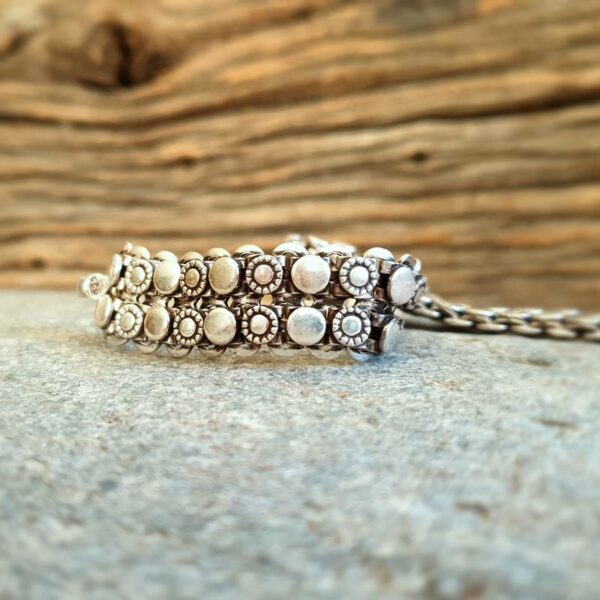 Bracelet indien en argent TIKA